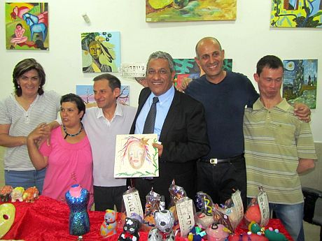 שיא הכנסות מתערוכת מרכז התעסוקה השיקומי