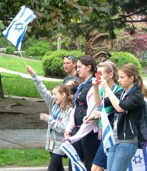 יהודי טורונטו צעדו למען אילת