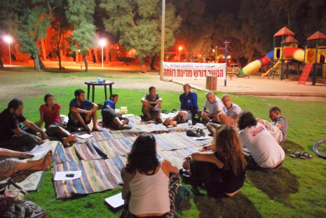 המחאה החברתית מצטרפת למאבק בחולות סמר