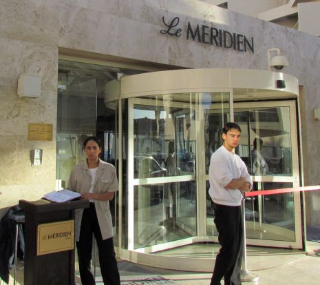 וידיאו ותמונות: אורח נהרג במלון 'מרידיאן'