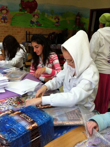 תלמידות האולפנא התנדבו בירושלים