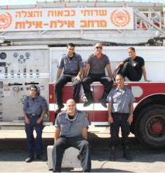 לוחמי האש בשיא הקיץ