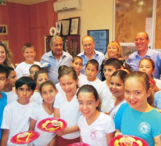 תפוח בדבש מילדי בית ספר צאלים