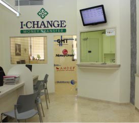 I CHANGE – MONEY TRANSFERS