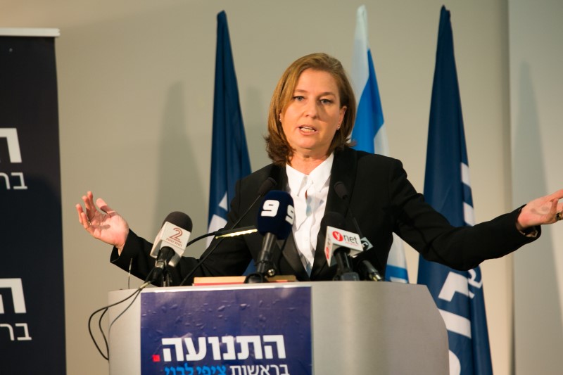 ציפי לבני: ''לא אהיה עלה תאנה בממשלת חרדים מתנחלים''