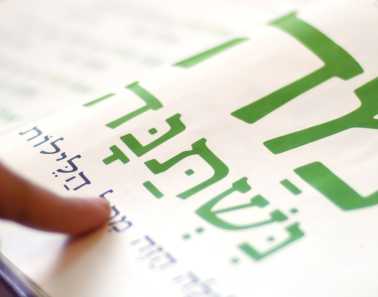 קיבוץ גלויות סביב שולחן החג