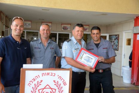 צוות לוחמי אש סיים קורס חילוץ מיוחד