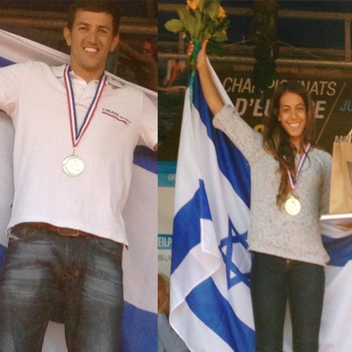 אילתים של כסף וזהב