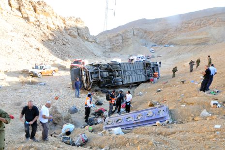 למרות הליקוי בכביש: נהג האוטובוס הורשע בהרג 24 תיירים