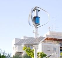 עמוד תאורה חדשני בבי''ס 'מצפה ים'