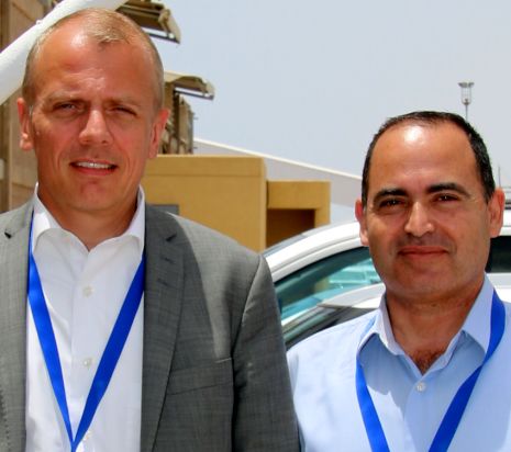 התוכנית של נמל אילת: הפעלת מסוף צין והגדלת מספר המכולות במשאית