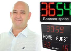 לראשונה באילת: לוח אלקטרוני במגרש כדורגל