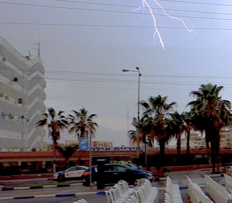 תמונות ווידיאו: אילת סוערת