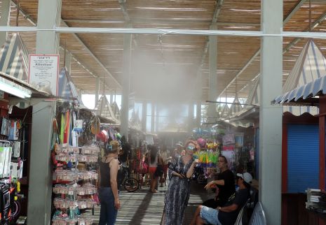 משרד הבריאות: הטפטפות בשוק הרוכלים אינן מאושרות
