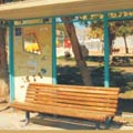 ככה ממתינים תושבי אילת לאוטובוס