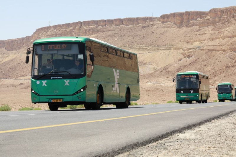 קבלו את השינויים בתחבורה הציבורית לעיר אילת - זמנים ותדירות