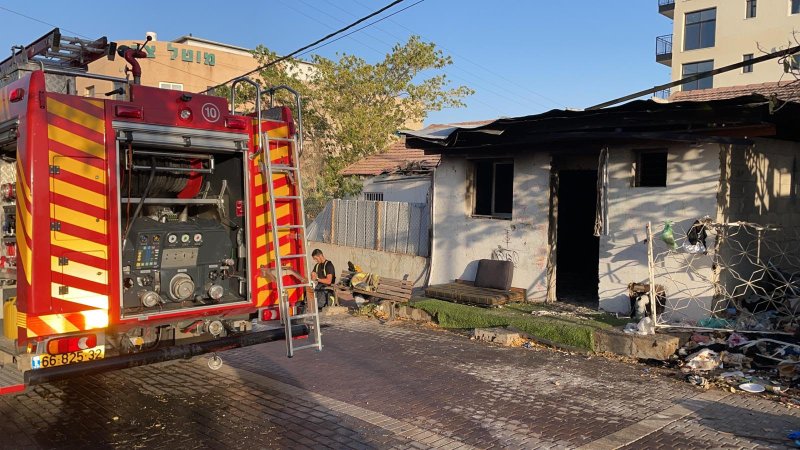 צפו: שריפה באילת הפכה לפייק ניוז על טיל שנפל