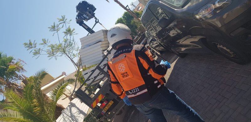 נפצע קשה גבר בן 50 בתאונת עבודה ברחוב פזית באילת