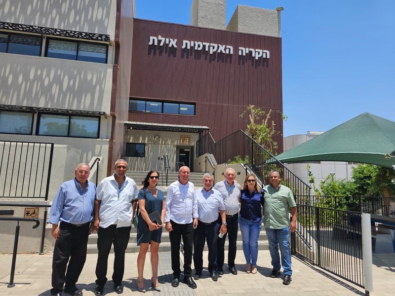 מקדמים אקדמיה – ביקור מכללת סמי שמעון באילת