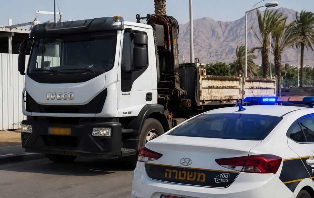 גנב משאית מאתר בנייה באילת – ונעצר תוך ימים ספורים
