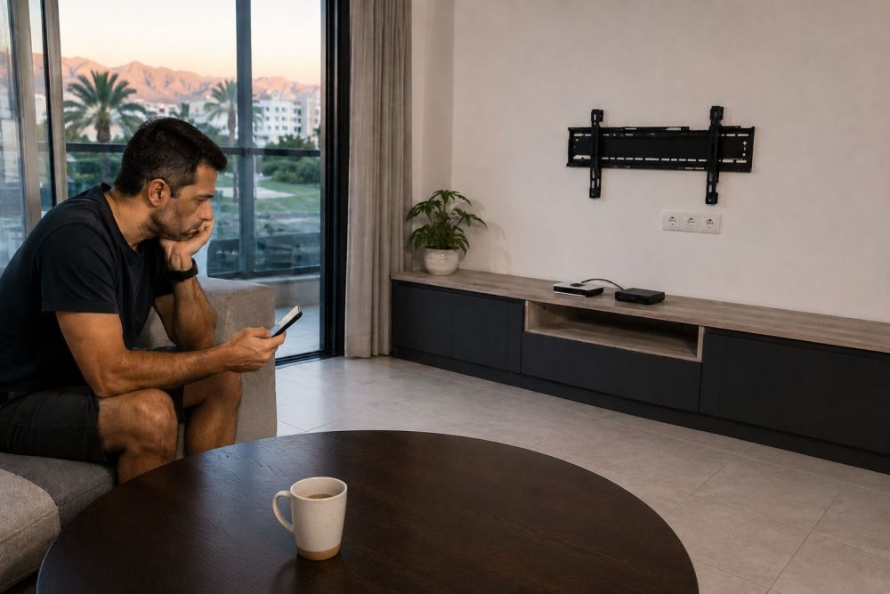 הזמין טלוויזיה לאילת, המתין שלושה חודשים וביטל את העסקה: בית המשפט דחה את תביעתו