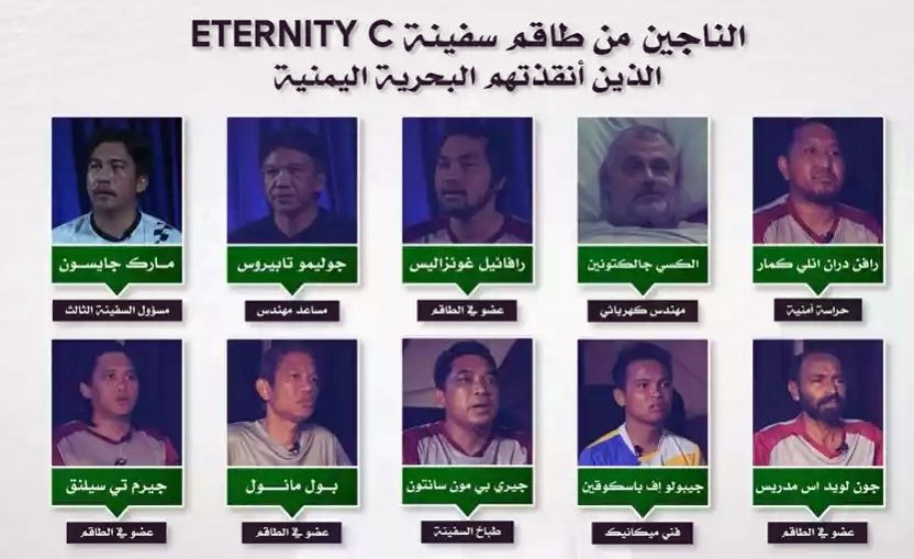 החות'ים משדרים תעמולה: צוות ה־Eternity C הוכרח ''להתוודות'' כי הפליג לאילת