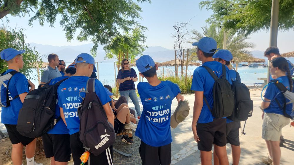  נוער אילת שומרים על החופים