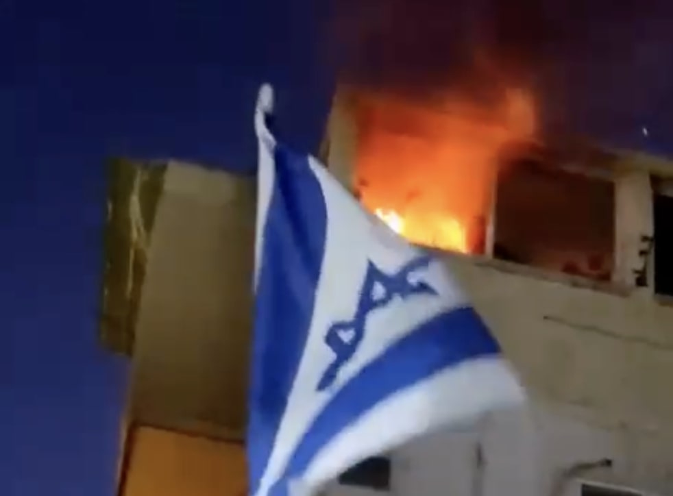 שריפה בדירה ברחוב ׳׳לוס אנגלס׳׳ באילת