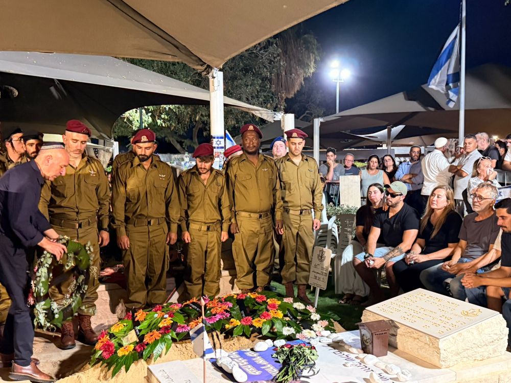 *אלפי תושבי אילת ליוו למנוחות את רס״ם (במיל׳) תמיר וקנין ז״ל* 
