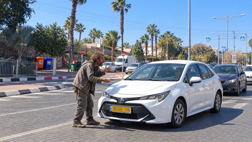תושבים באילת: בקשות הנדבה של דרי רחוב הפכו למאיימות