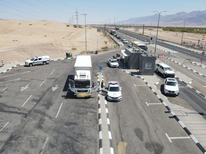 מבצע אכיפה נוסף באילת: ארבעה נהגים מסוכנים נעצרו במהלך סוף השבוע