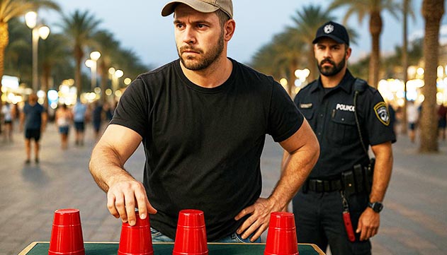 תופעת ההימורים בטיילת אילת:  בהעדר כתבי אישום בית המשפט מסרב לשתף פעולה עם מדיניות ההרחקה של המשטרה