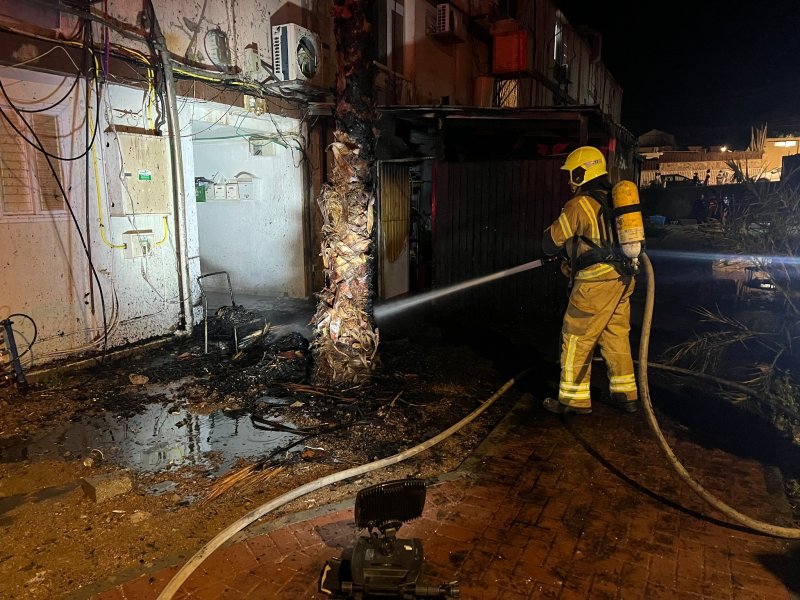 תוספת בנין לא חוקית כמעט והפכה מלכודת מוות בשריפה באילת