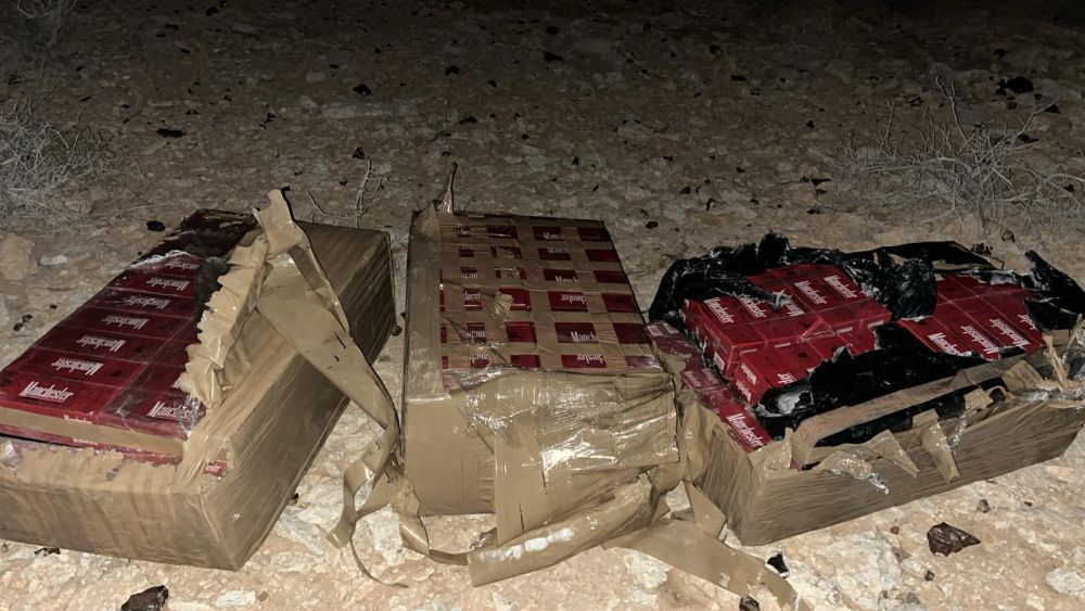 לוחמי מג''ב בפיקוד חטמ״ר פארן סיכלו הברחה בגבול מצרים