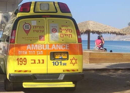 מקרה שני של נפגעים מגובה בחופי אילת