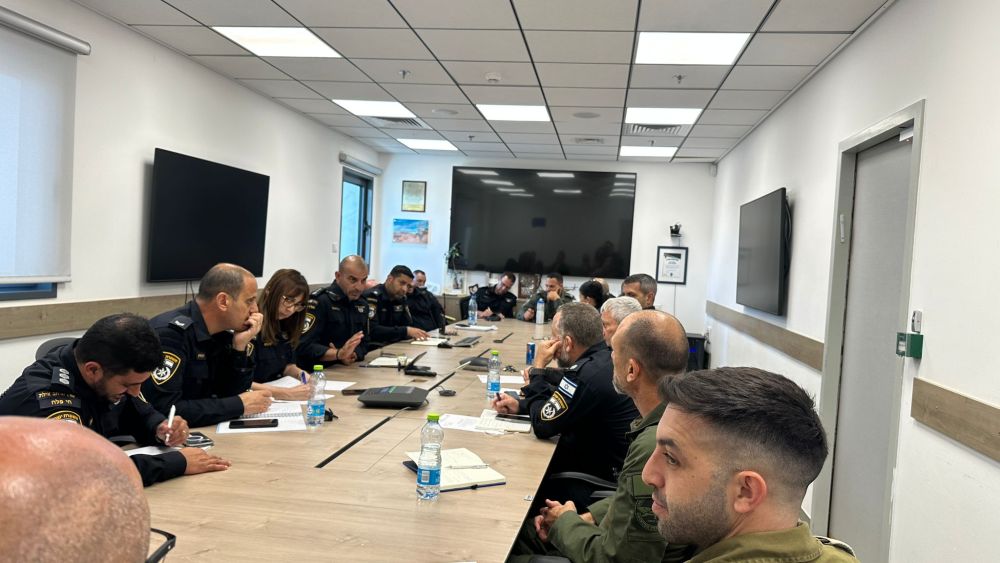 היערכות שיא של משטרת מרחב אילת לשעת חירום