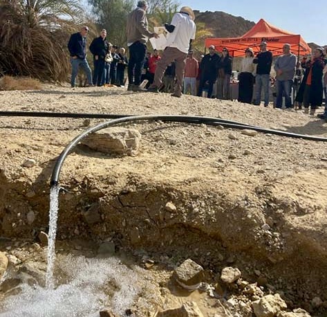 65 שנה אחרי: שוב נשאבו מים מביר הינדס