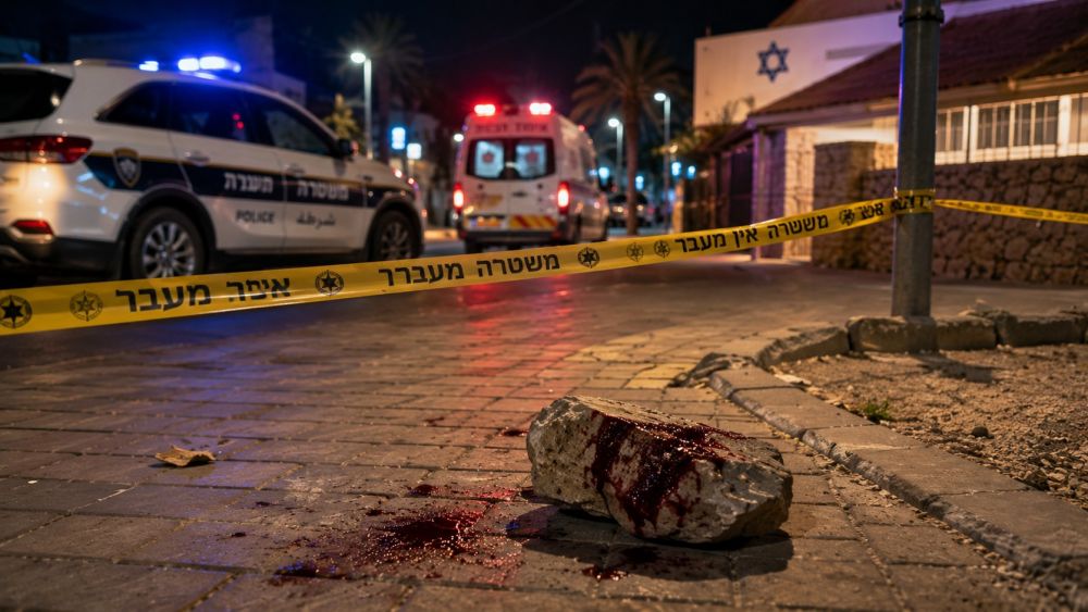 חשד באילת: היכה אישה באבן ליד בית חב''ד ושידל לזנות