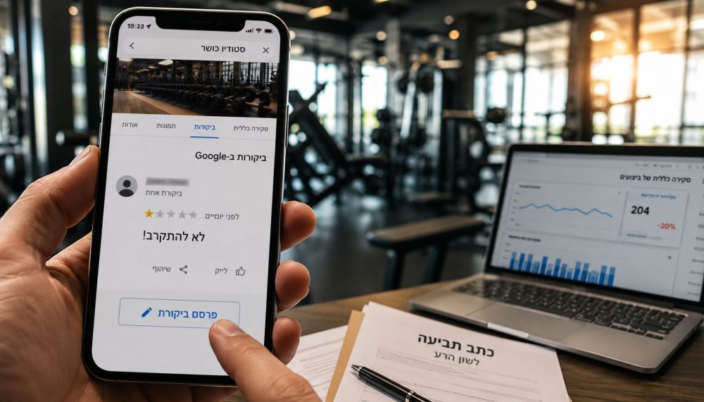 מאמן כושר מאילת תובע 150 אלף שקל בעקבות ביקורת של כוכב אחד בגוגל:׳׳''לא להתקרב׳׳