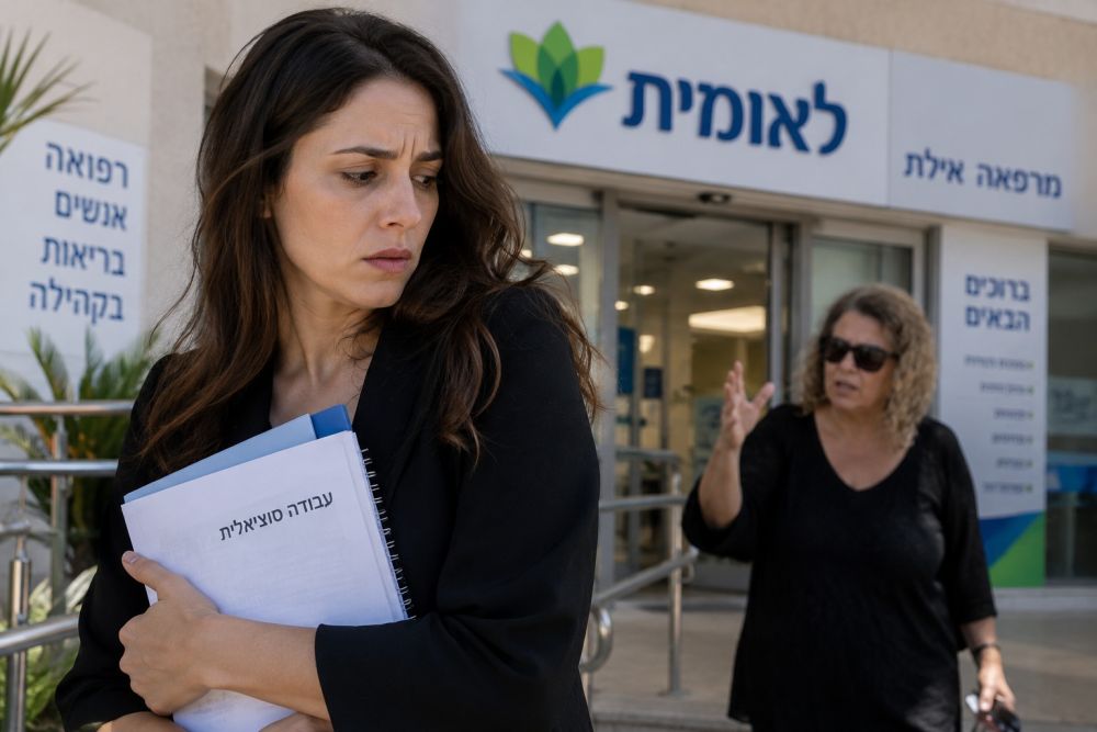 עובדת סוציאלית באילת ביקשה הגנה ממטופלת לשעבר