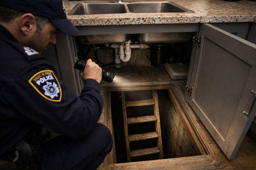 אילת: מרתף סמים מתחת למטבח, דלת סתרים ואפליקציה בטלפון