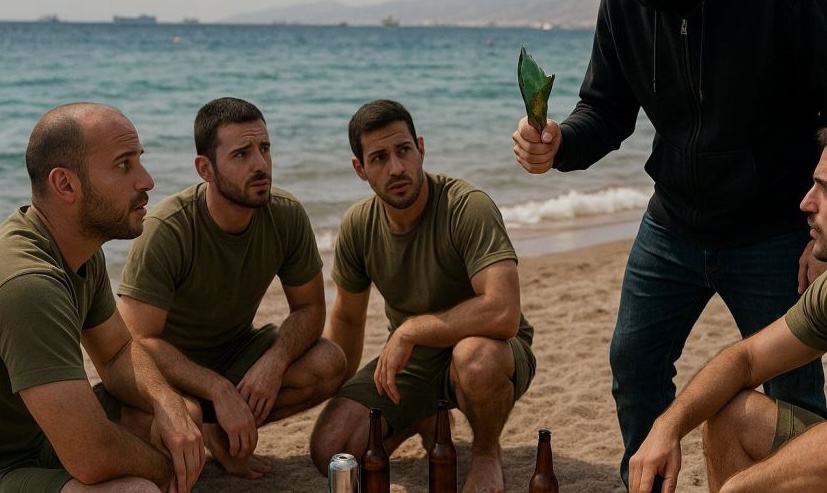איים על מילואימניקים עם בקבוק שבור בטיילת אילת 