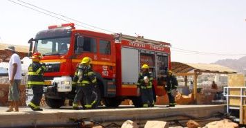 דליפת גז בכביש הערבה