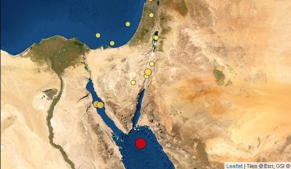 רעידת אדמה בערבה 