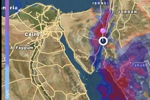 צפו באפיק ים סוף: חשש לשיטפונות באילת ובערבה