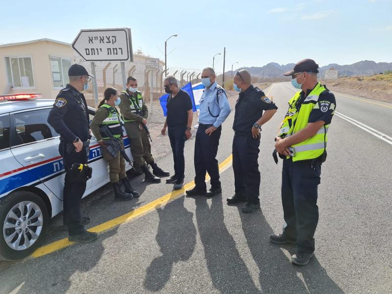 הסגר הכללי נכנס לתוקפו - כוחות משטרה נפרסו ברחבי אילת והערבה