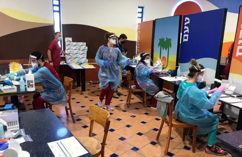 שימו לב: שינו בשעות הפעילות של מתחם בדיקות הקורונה ב'רבין'