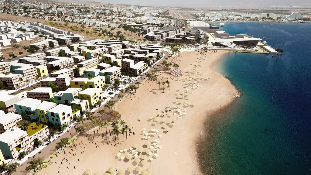 חוף הדקל חוזר לרשות המדינה חברת נמלי ישראל תעביר 235 דונם ועיריית אילת תהנה