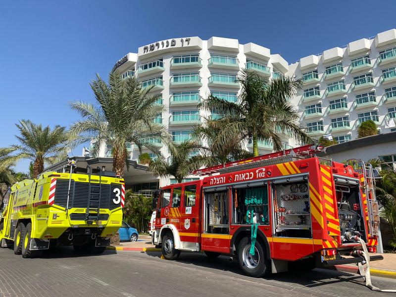 הסתיים תרגיל כיבוי אש בדן פנורמה