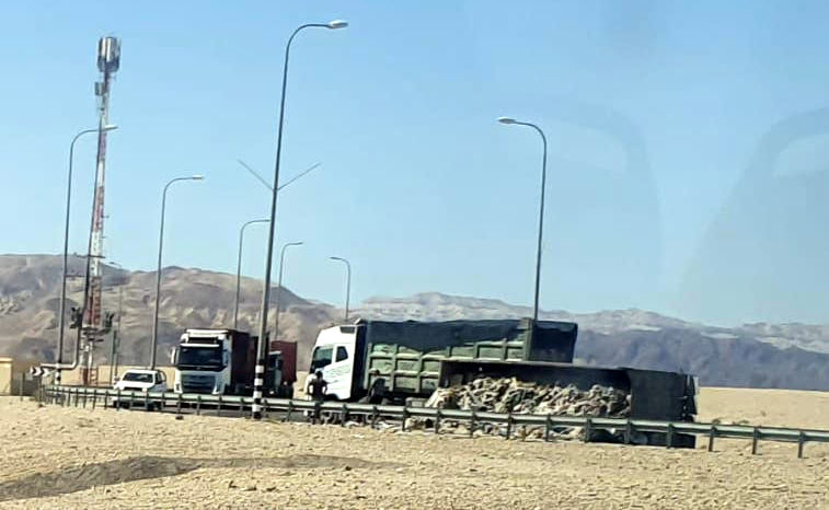 תאונת דרכים סמוך לצומת שדה רמון